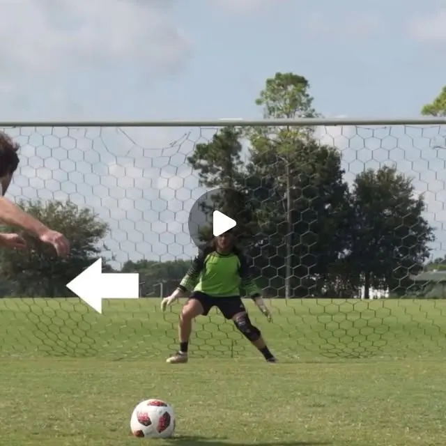 Watch the Goalkeeper Penalty Technique - Instagram