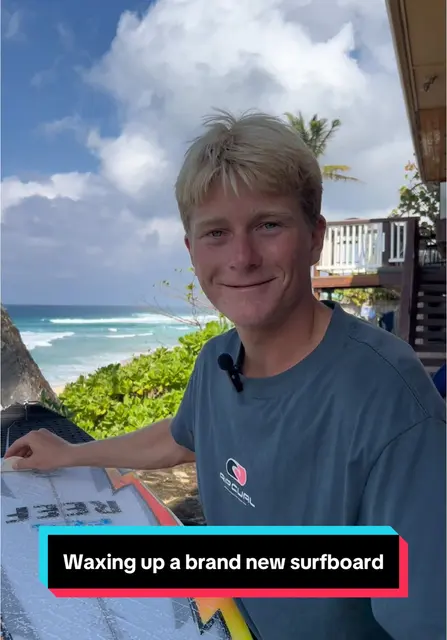 How to Wax a New Surfboard with Dane Henry