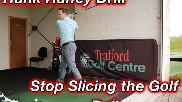 HANK HANEY DRILL TO STOP SLICING THE GOLF BALL