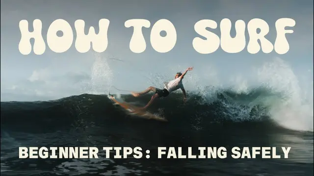How to fall safely while surfing | Beginner tips from Lapoint