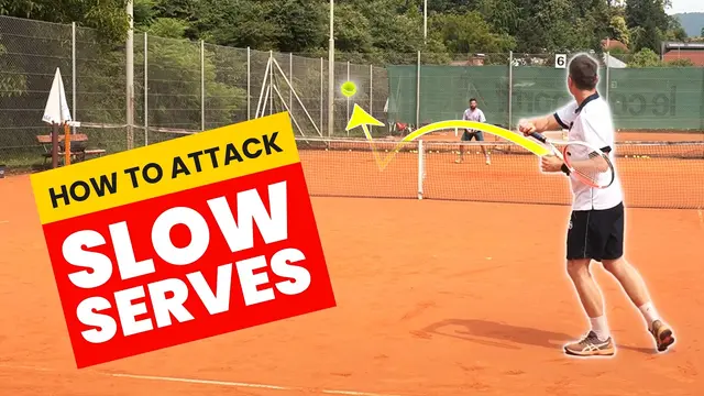 Tennis Returns Of Slow & Easy Serves - Offensive Return Lesson