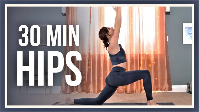 30 min MORNING Yoga for Hips - DEEP STRETCH NO PROPS