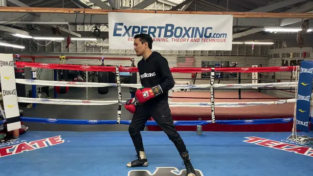 Southpaw Left Cross - punch technique