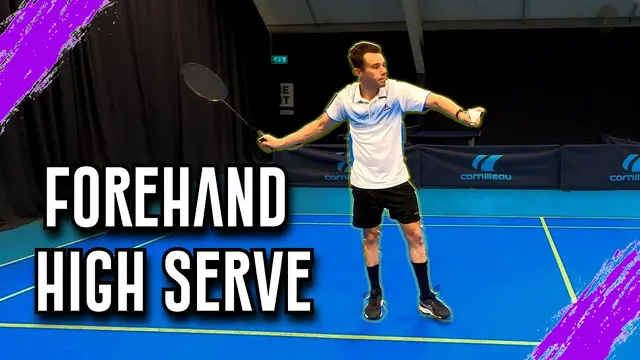 Badminton - Forehand High Serve (Do You Do This?)