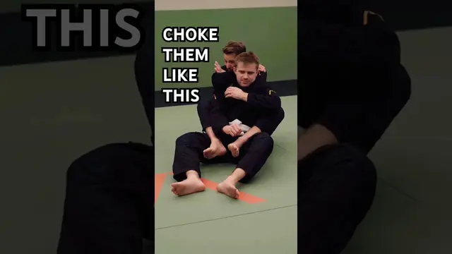 How Finish the Rear Naked Choke