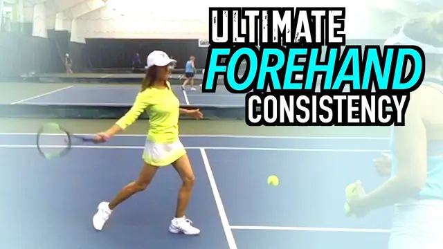 FOREHAND Tennis Lesson - Technique for CONSISTENCY + POWER
