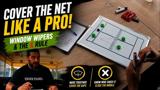 Stop LEAVING Gaps at the NET! Learn This PADEL Positioning Trick