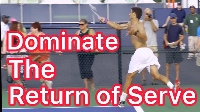 Dominate The Return Of Serve | 4 Easy Tennis Tips
