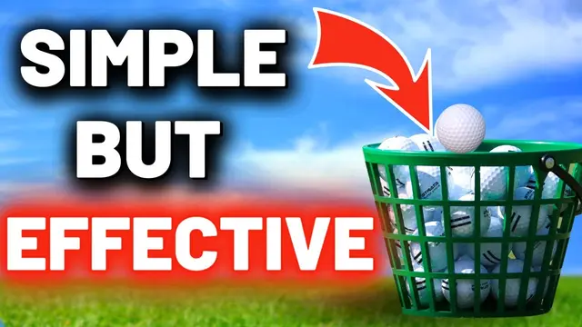 Use This SIMPLE but EFFECTIVE Driving Range Routine If You want to get BETTER at golf!