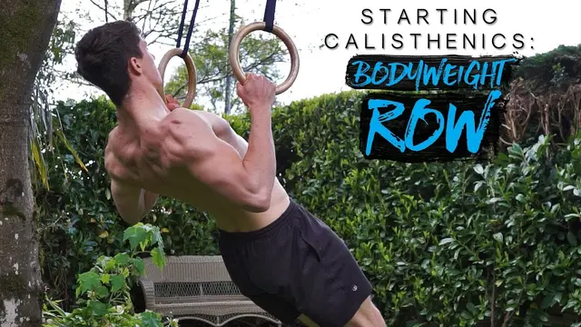 BODYWEIGHT ROW TUTORIAL | Starting Calisthenics