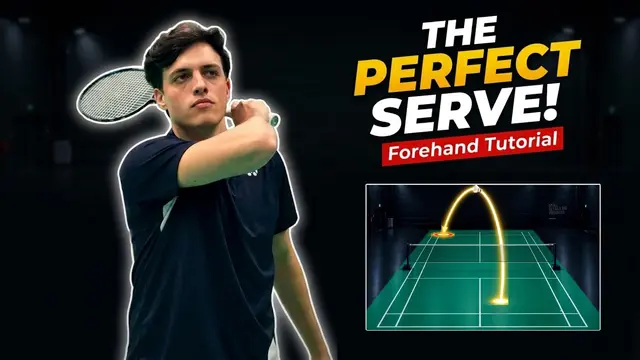 Badminton Forehand High Serve — How to Serve Deep Every Time
