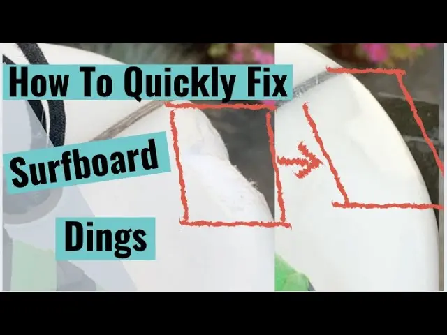 Easy Surfboard Ding Repair!!