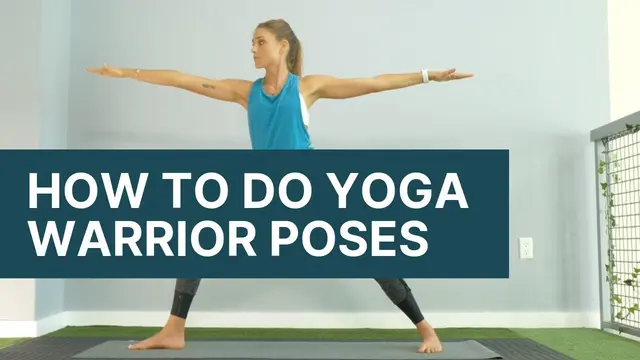How To Do WARRIOR POSES One, Two, Three | Yoga for Beginners