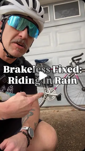 Riding fixed gear in the rain isn't about proving anything. ...