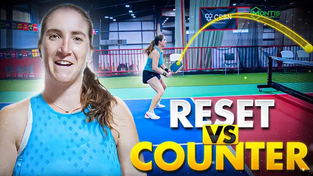 Resets vs. Counters in the Transition Zone in Pickleball