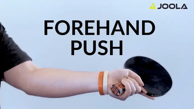 Learn the Basic Forehand Backspin Push for Table Tennis Beginners | JOOLA Basics