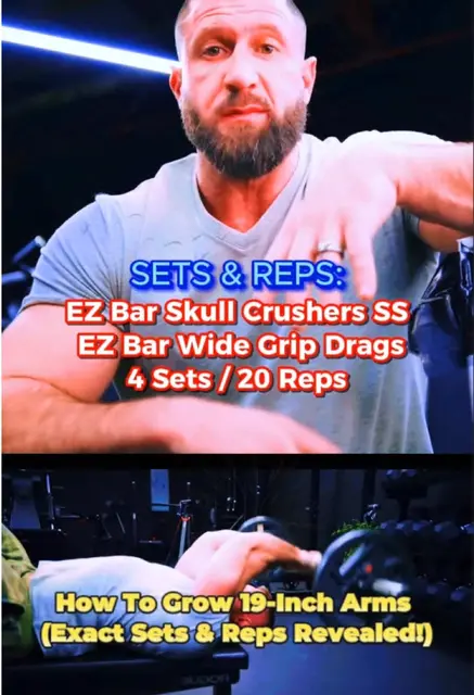 Build 19-Inch Arms: Sets and Reps Explained