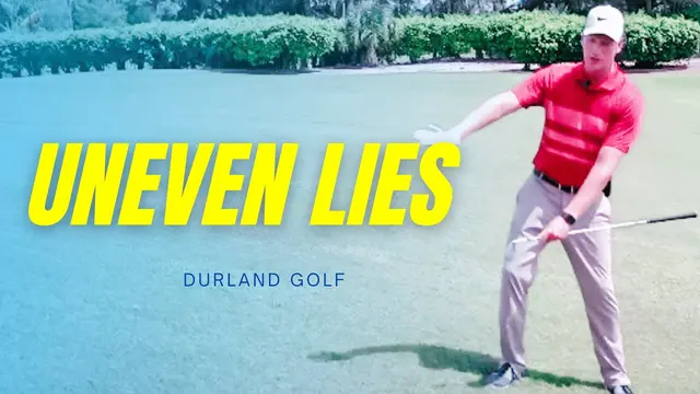 GOLF TIP | How To Hit A Golf Ball Solid - UNEVEN LIES