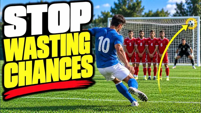 Better soccer shots ► Free kick tutorial & how to kick a soccer ball or football
