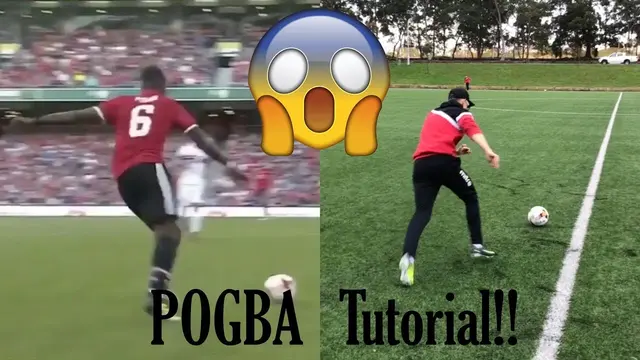 Learn the Paul Pogba pass! Striking the ball tutorial - Joner 1on1