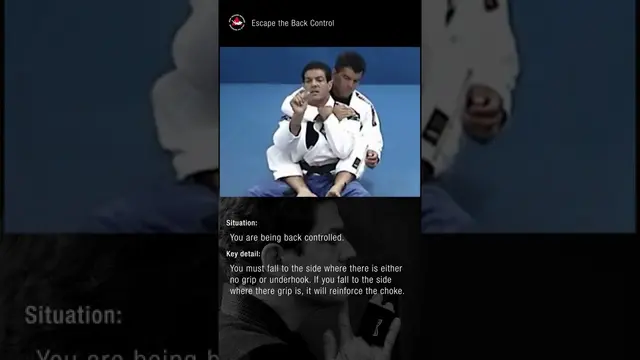 White Belt Basics - Escape the Back Control