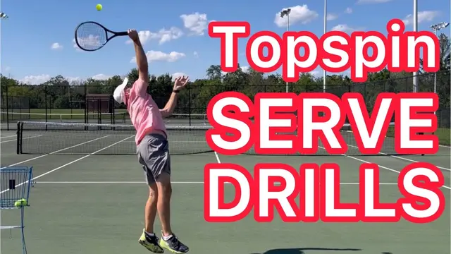 3 Drills For Better Topspin Serves (Tennis Technique Explained)