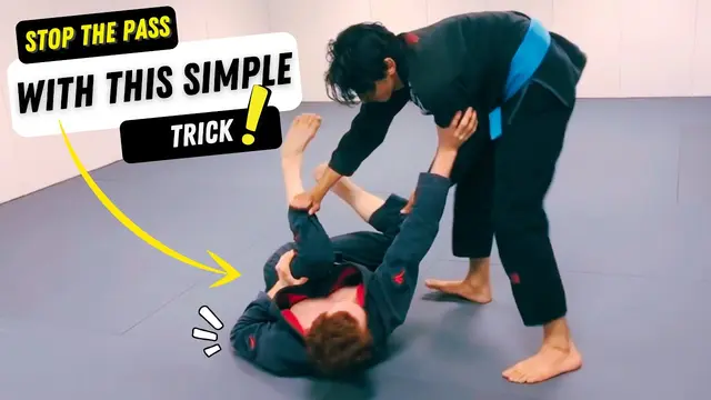 How to Defend the Toreando Pass in Jiu Jitsu (SIMPLE TRICK!)