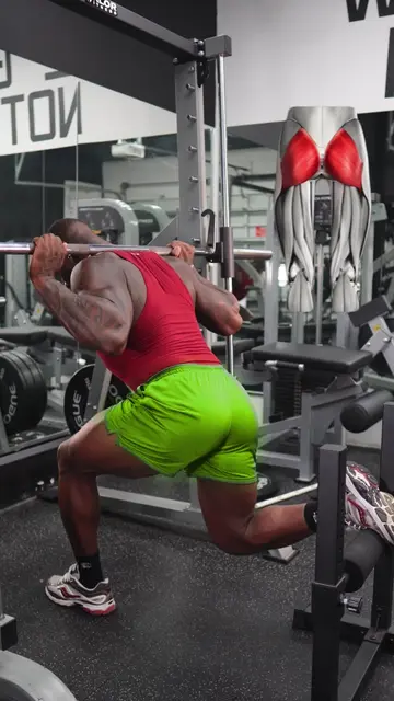 Bulgarian split squat and lunges