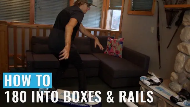 Balance Bar Training: How To 180 Into Boxes & Rails On A Snowboard