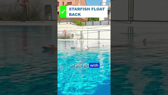 Starfish Float Proves You Can Float (Front and Back)