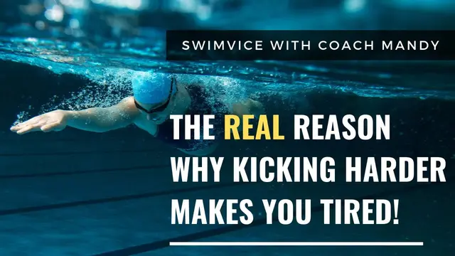 The Reason Why Kicking Harder in Freestyle Makes You Tired!