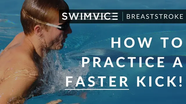 How To Practice A Faster Breaststroke Kick!