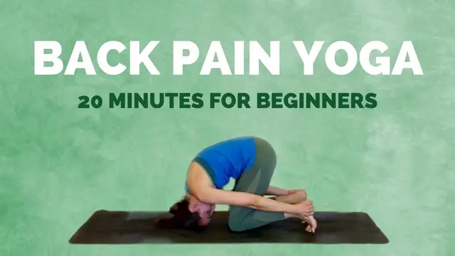 Yoga for Back Pain - 20 min Yoga Stretches for Beginners