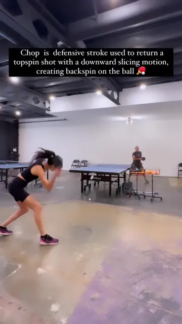 Understanding the Chop Stroke in Table Tennis - TikTok