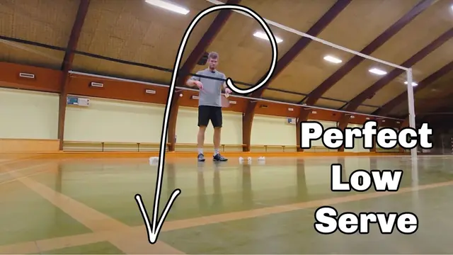 How to Do the Perfect Low Serve in Badminton (5 Easy Tips)