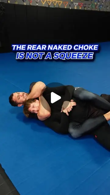 The Rear Naked Choke is NOT a Squeeze! #jiujitsu ...