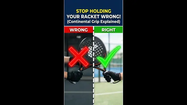 Stop Holding Your Racket Wrong! (Continental Grip Explained)