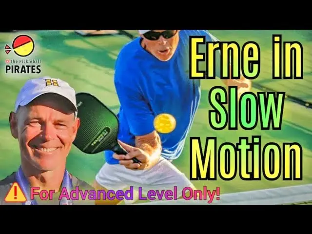 ⭐ Pickleball Erne Made Simple in Slow Motion ⭐