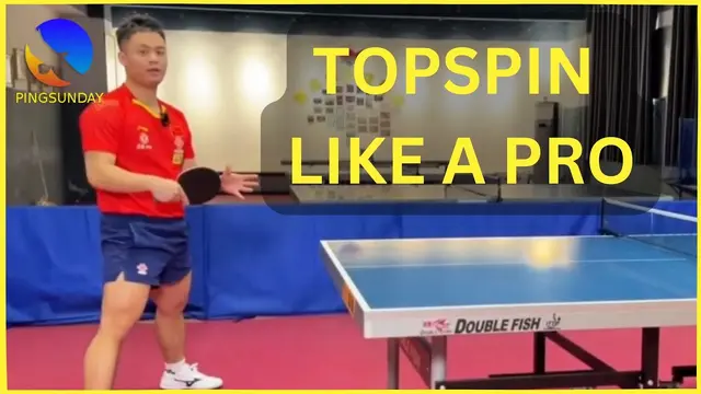 Coach Sun 3: Backhand Topspin the Underspin ball (Like A Pro)