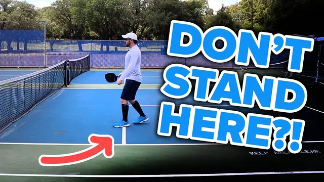 The pickleball kitchen rule (non-volley zone) COMPLETELY explained
