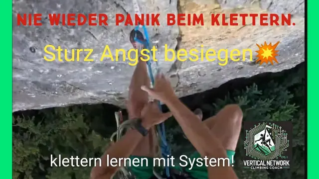 No more panicking while climbing – your system against fear of falling #climbingtraining #climbing