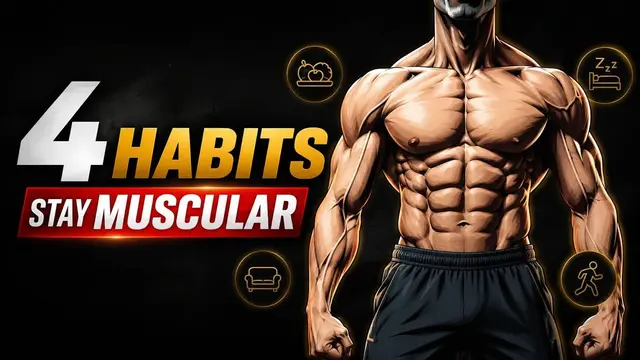 4 Daily Habits That Keep Men Over 60 Muscular for Life (Backed by Science)