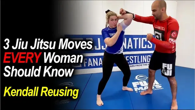 The 3 BEST BJJ Self Defense Moves EVERY Woman Should Know with Kendall Reusing