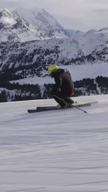 How to Stop the Step in Parallel Skiing | Side Slip Drill - TikTok