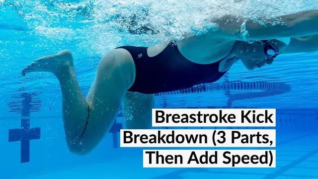 Breaststroke Kick Breakdown (3 Parts, Then Add Speed)