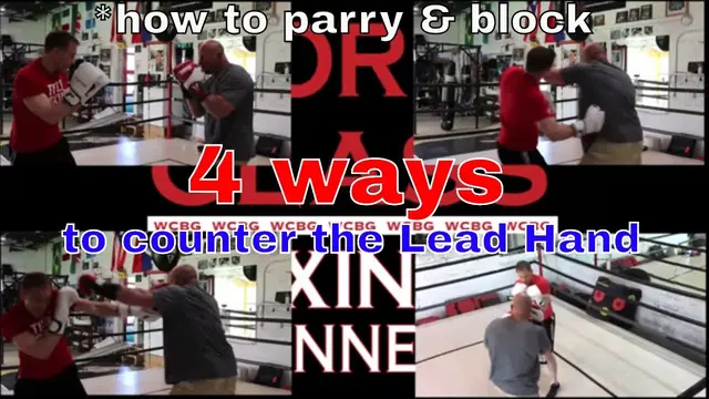 Boxing Lesson | 4 Ways To Counter The Lead Hand Using A Parry Or Block
