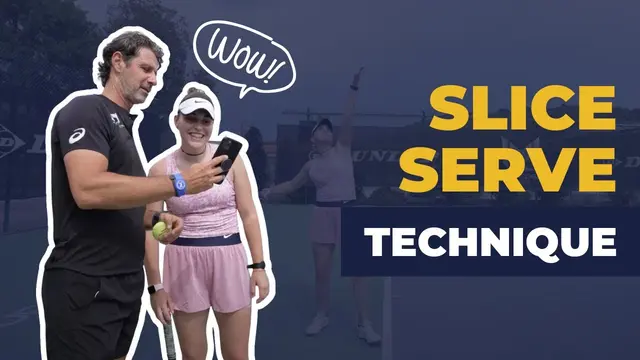 15-minute slice serve lesson