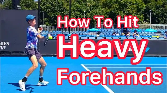 How To Hit Heavy Topspin Forehands (Jannik Sinner Technique Explained)
