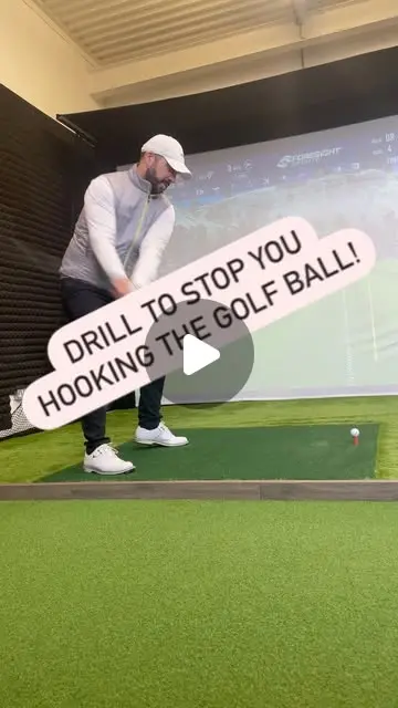 DRILL TO STOP YOU HOOKING THE GOLF BALL #forthegolfer ...