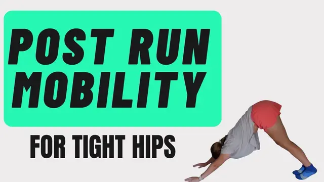 Post Run Cooldown Stretches for Tight Hips (Follow Along)